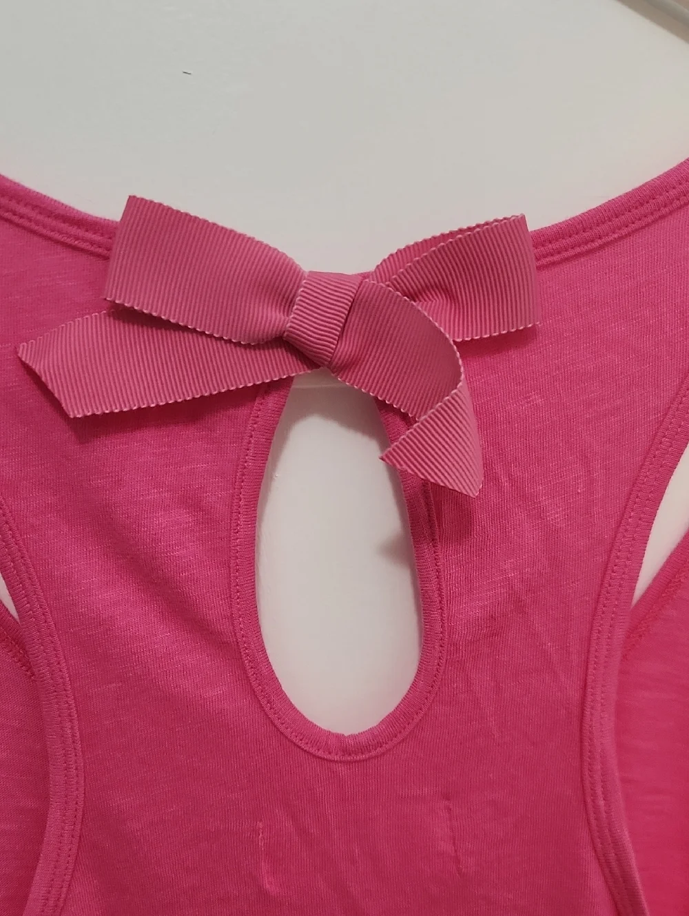 NWT Abercrombie & Fitch Women's Pink Tank Top Size Large - Picture 3 of 9